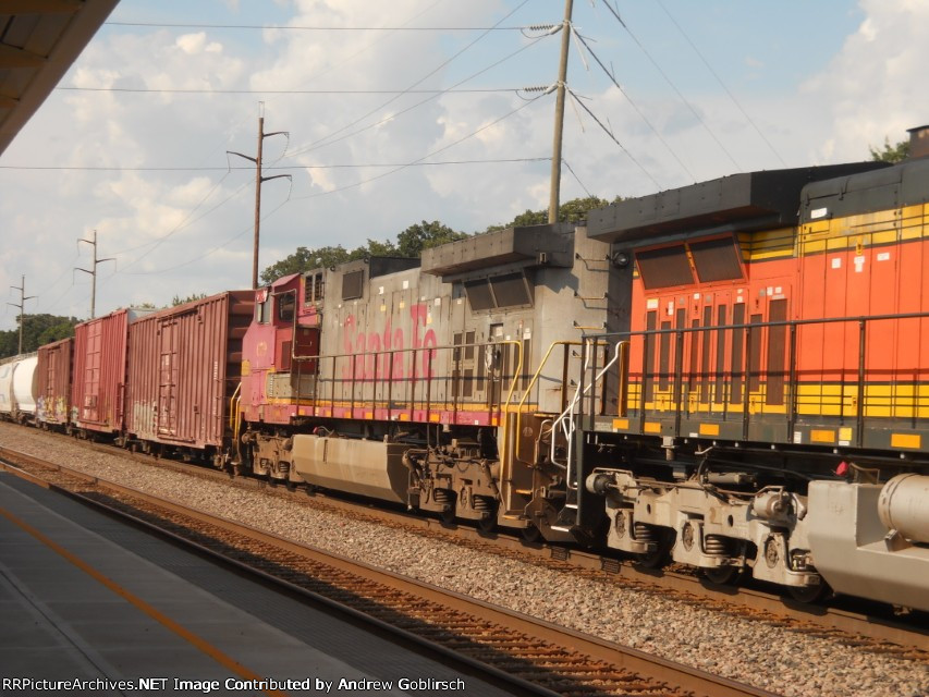 ATSF 679 behind